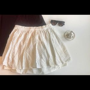 Delia’s Lace Skater Skirt